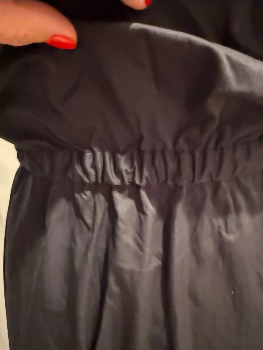 Abercrombie & Fitch Black Maxi Utility Shirt Dress